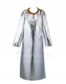 Aluminized Apron With Sleeves